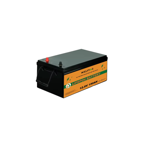 LiFePO4 Batterie 12,8 V 150 Ah 1920 Wh Smart 4S 150 A BMS Lithium Schwarz Wohnmobile Boote Wohnwagen sowie Solar- und Backup-Systeme
