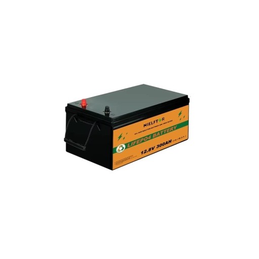 LiFePO4 batterij 12,8 V 300 Ah 3840 Wh Smart 4S 150 A BMS Lithium Zwart Caravans boten campers en zonne- en back-up systemen