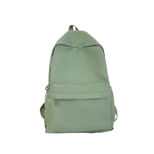 Lightweight Nylon Backpack 38 x 28 x 11 cm Simple Monochrome Design Casual Backpack for Everyday Use for School Work and Leisure