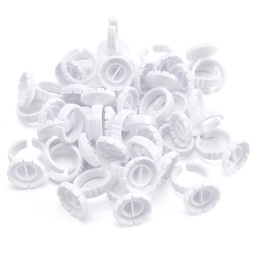 Lijmring en wimperwiel 100 stuks