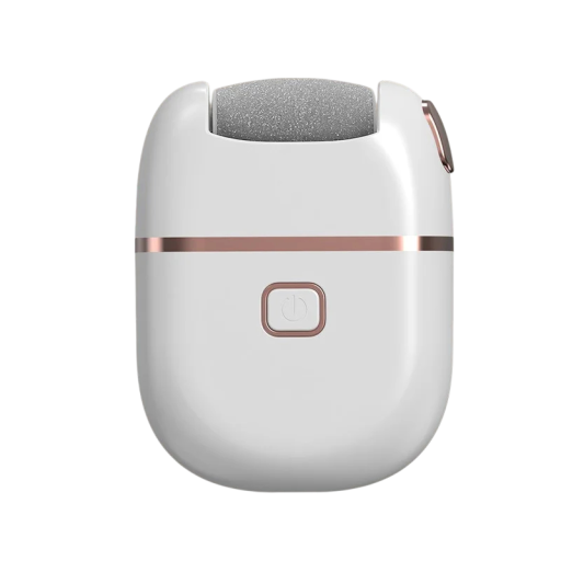 Limeuse électrique rechargeable pour les talons 8,5 x 7 cm pour pédicure sèche, élimination de la peau dure et des callosités
