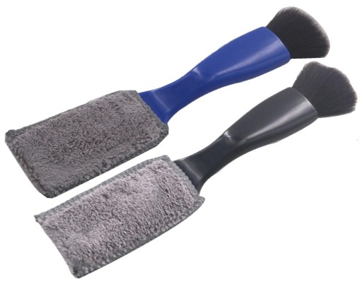 Limpa cordas de guitarra de duas extremidades Escova para cordas e braço em um Prático instrumento para manutenção de guitarra Remove poeira e sujidade