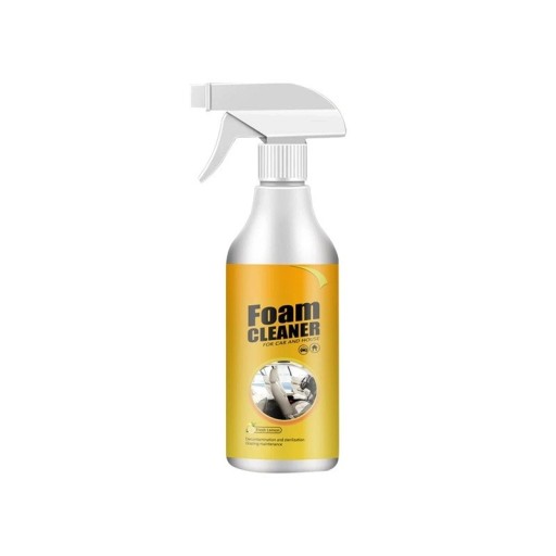 Limpiador de interiores de coche en espuma multifunción 250 ml Limpieza de asientos de cuero Plásticos Textiles Eliminación de manchas y olores