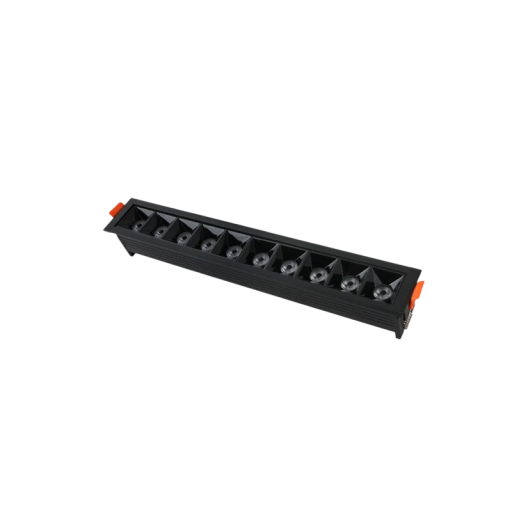 Lineárne LED bodové stropné svietidlo 20W neutrálná biela 4000K zapustené osvetlenie 285 mm do chodby