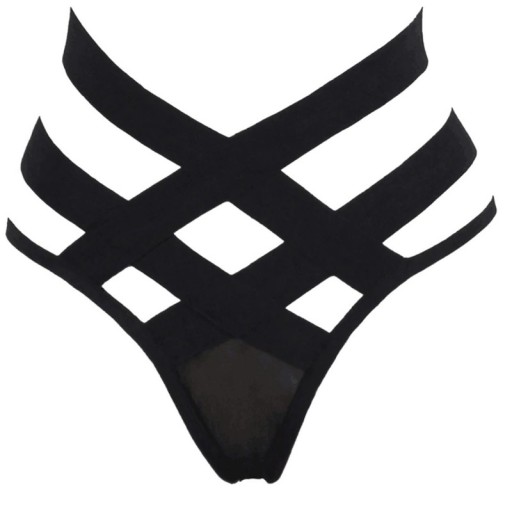Lingerie érotique avec des bandes