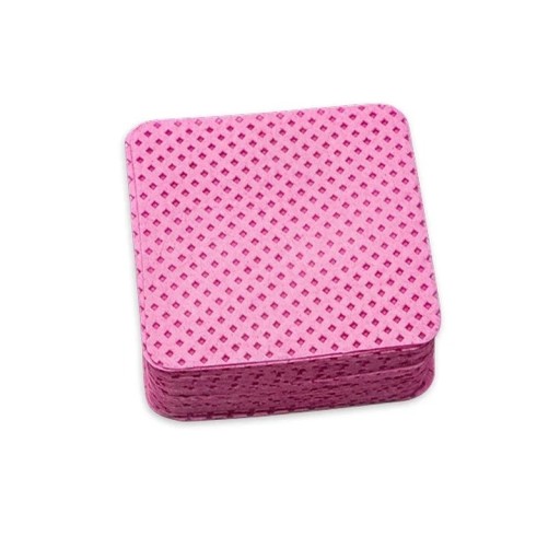Lingettes carrées en coton sans fibres pour le retrait de vernis à ongles Accessoire de nettoyage de vernis sans peluches Dissolvant pour ongles 200 pcs