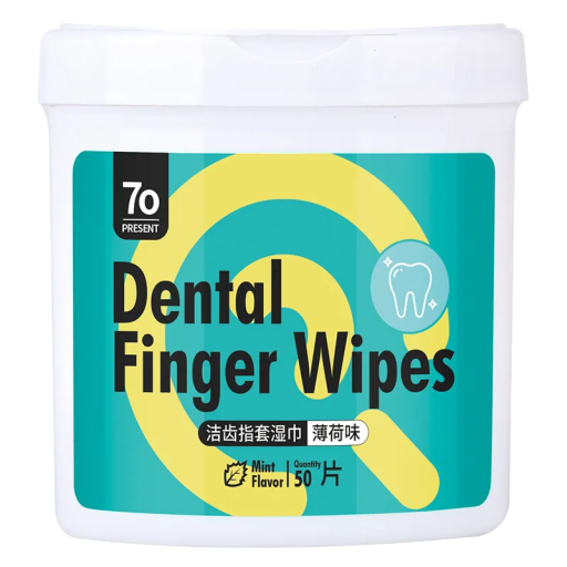 Lingettes nettoyantes pour dents de chiens et de chats Tampons nettoyants pour animaux de compagnie 50 pièces