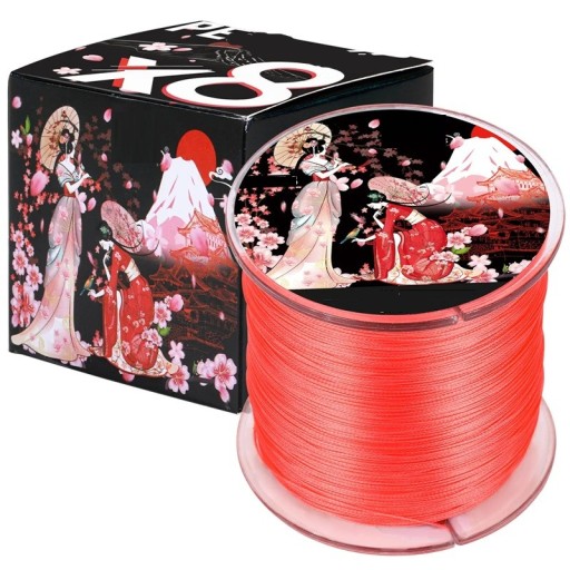 Linie de pescuit împletită japoneză 100 m 0,40 mm 40 kg Linie de pescuit împletită durabilă pentru pescuit în mare și în apă dulce Linie împletită foarte puternică și flexibilă, cu o suprafață netedă