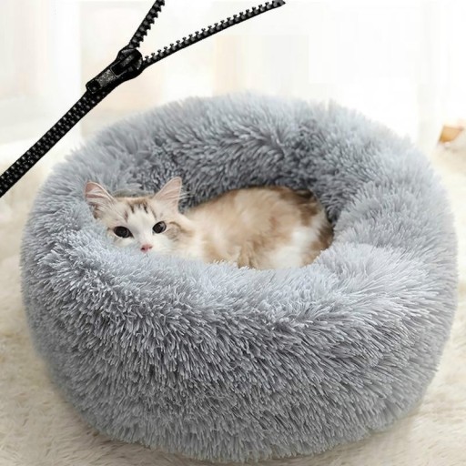 Lit douillet pour chats et petits chiens
