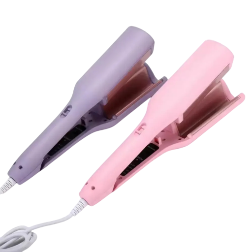 Lockenstab 32 mm Deep Wave Crimping Iron 4 Temperaturen 160-220 °C Stylingstab Schnelles Aufheizen EU-Stecker