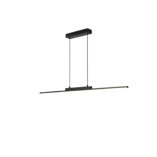 Loftspendellampe med LED Moderne lineær lysekrone 26W Kold hvid farve Belysning 10-15 m² 90-260V Indvendig belysning 100×2 cm