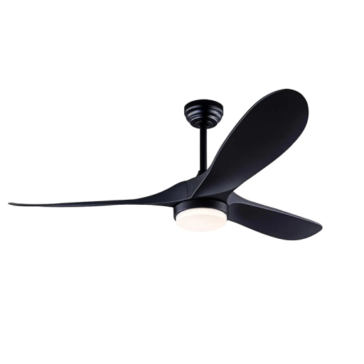 Loftsventilator Loftsventilator med LED-lys 132 x 46 cm
