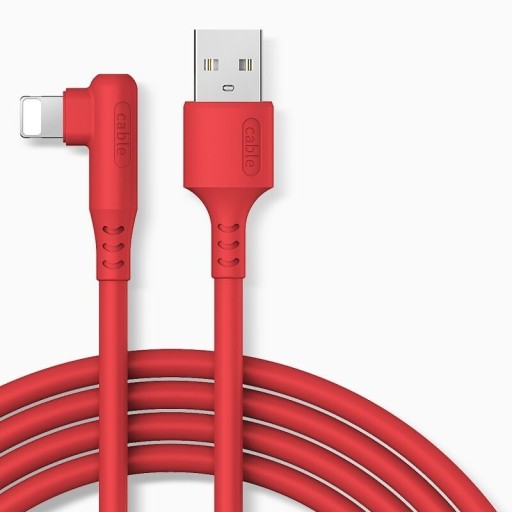 Lomený kabel pro Apple Lightning na USB K579