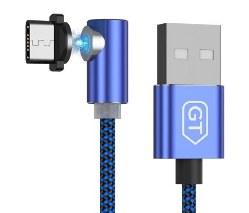 Lomený magnetický USB kabel K649