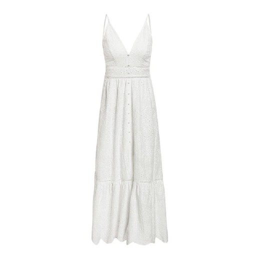 Long Summer Dresses with Perforation