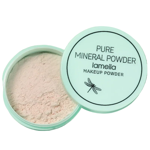 Löst matt puder för fixering av makeup Vattenfast sammetspuder Långtidshärdande puder mot ansiktsfetighet