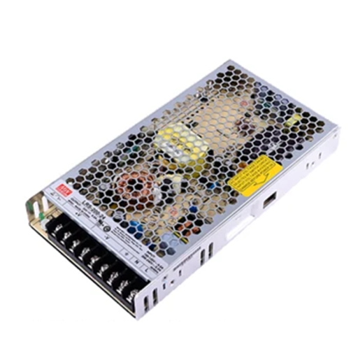 LRS-200 200W 24V AC DC ipari kapcsolóüzemű tápegység túlfeszültségvédelemmel 300V AC