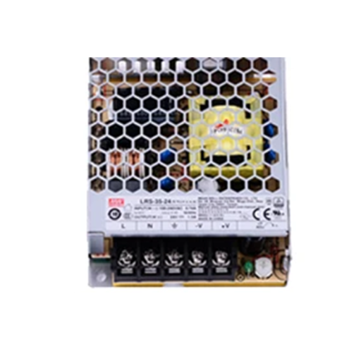 LRS-35 Power Supply 35W 24V Stabilised Industrial AC DC Power Supply Surge Protection 300V Compact Adapter for Electronics