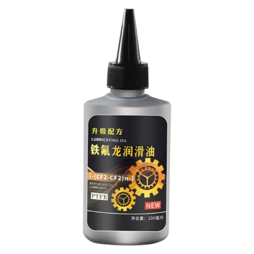 Lubricante para bicicleta 100 ml aceite con PTFE para cadena y engranajes de bicicletas de montaña como accesorio para mantenimiento diario