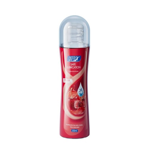 Lubrificante 100 ml solubile in acqua con profumo di ciliegia per una lubrificazione duratura, esperienza sensuale e facile risciacquo Confezione discreta