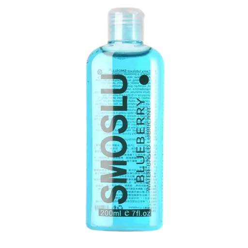 Lubrificante a base d'acqua mirtillo 200 ml idratazione duratura texture setosa compatibile con giocattoli erotici e preservativi confezione discreta