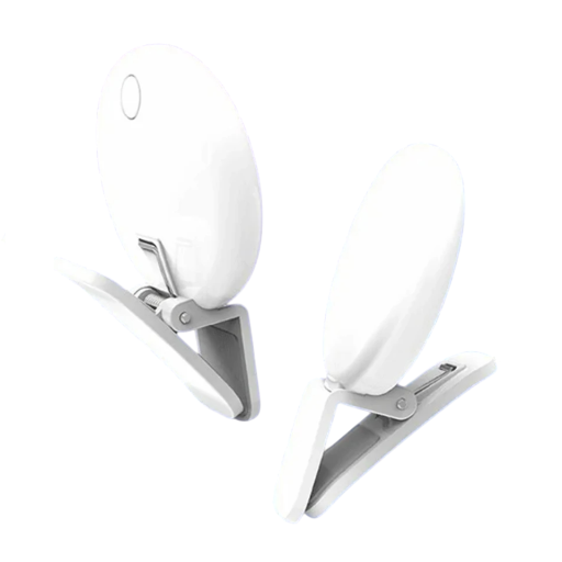 Luce a anello LED con clip e ricarica USB Lampada portatile per mobile Selfie e video in diretta Luce accessoria universale per la fotografia