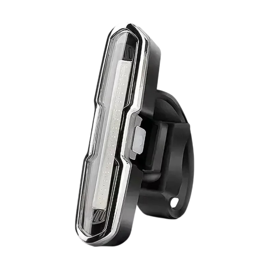 Luce posteriore per bicicletta 12 x 4 x 8,5 cm ricaricabile USB 500 mAh IPX5 impermeabile 110 lm 5 modalità di illuminazione Autonomia 10 ore Rotazione di 45° Luce di sicurezza per ciclismo