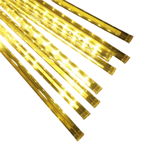 Luces navideñas cayendo carámbanos 30 cm