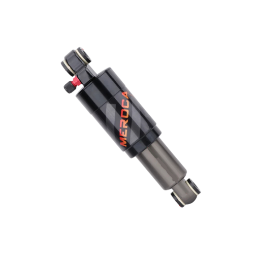 Lucht Achtervering MEROCA 150 mm Slag 30 mm Oog 24 mm Legering Zwart Voor Mountainbike Scooter en Vouwfiets Fietsonderdelen