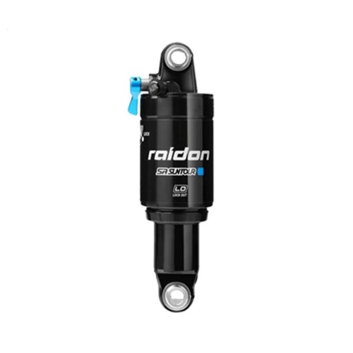 Luchtvering SR Suntour Raidon 152 x 31 mm Achtervering Voorframe Met Lockout Zwart Voor Mountainbike MTB En Volledige Vering Fiets