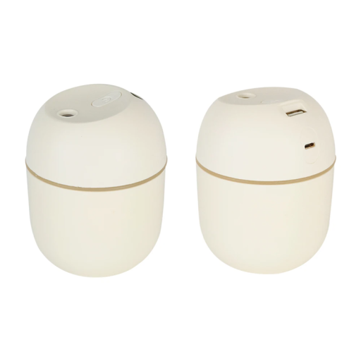 Luftbefeuchter 220 ml Nebeldiffusor 8 x 8 x 10 cm ABS-Material Leiser Dampfdiffusor Mini-Luftbefeuchter für Zuhause Büro Schlafzimmer