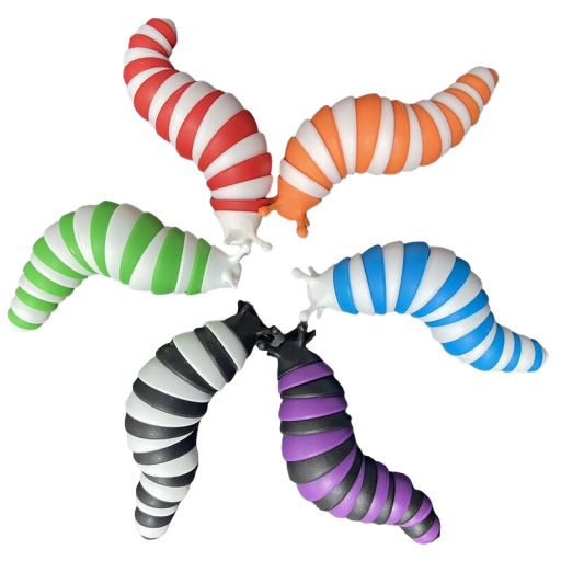 Lumaca antistress con cappello 18 cm