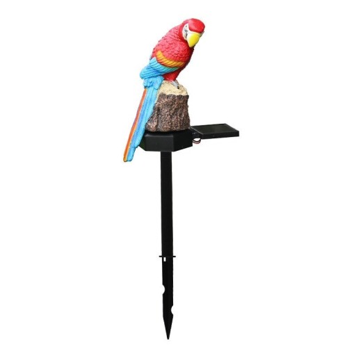 Lumière décorative solaire perroquet