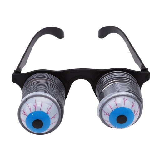 Lunettes amusantes en forme d'yeux