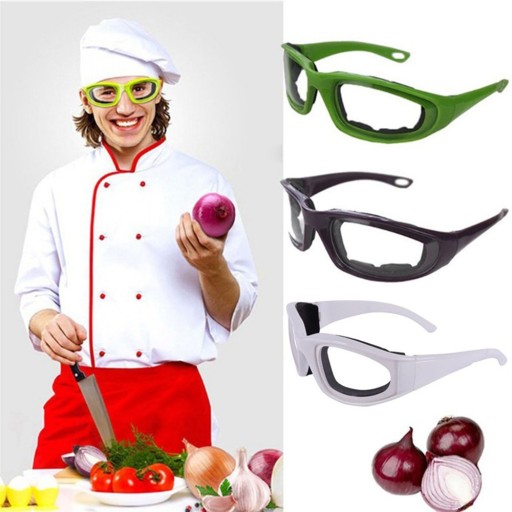 Lunettes de découpe d'oignons