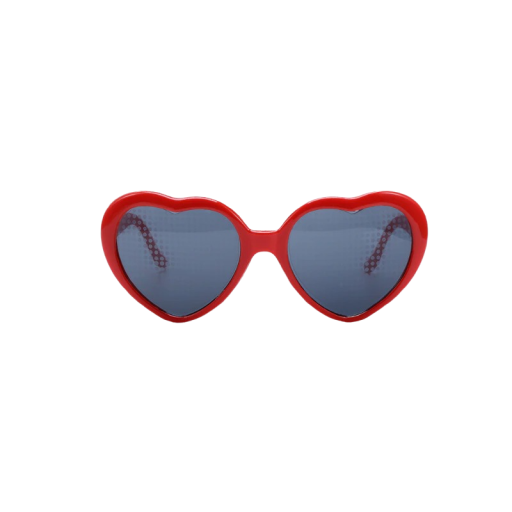 Lunettes de femme avec effet cœur