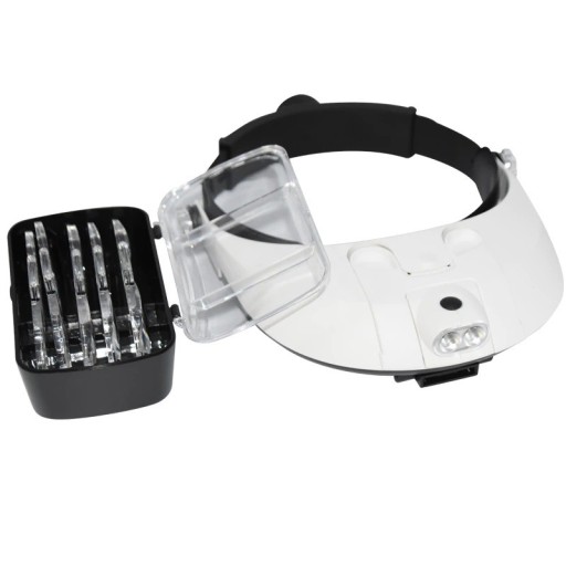 Lunettes de grossissement avec éclairage