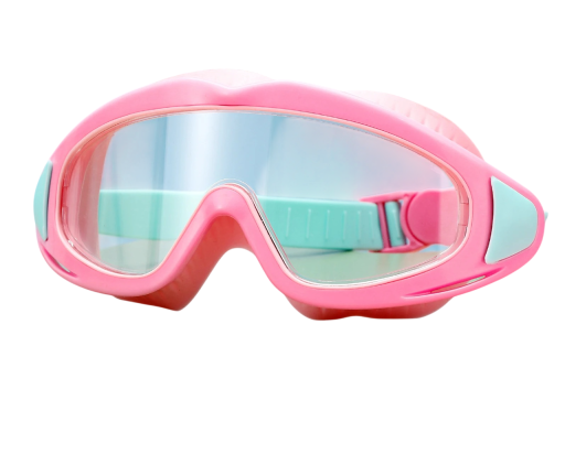 Lunettes de natation pour enfants 16 × 6,5 cm Plastique et silicone Lunettes confortables et étanches pour la natation en piscine