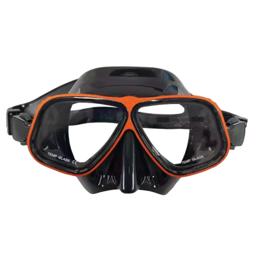 Lunettes de plongée avec verres en verre trempé Lunettes de natation étanches Snorkeling et plongée Équipement marin