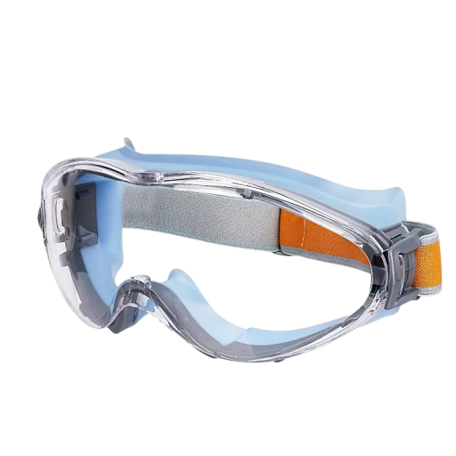 Lunettes de protection anti-buée et anti-rayures IP65 UV400 Sangle élastique réglable Étanches et résistantes à la poussière Lunettes