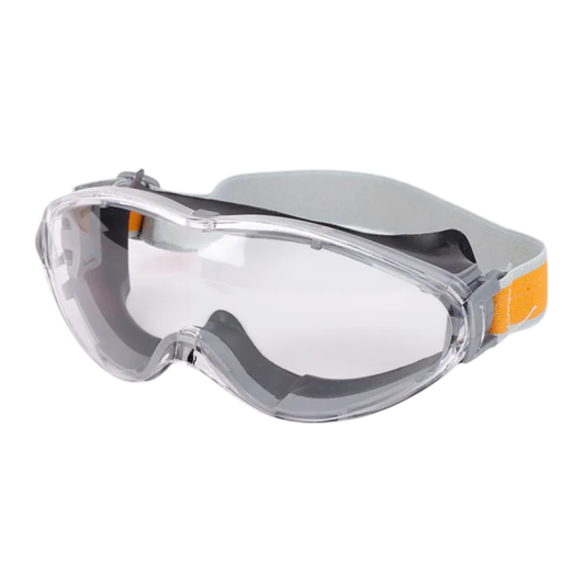 Lunettes de protection anti-buée et anti-rayures IP65 UV400 Sangle élastique réglable Étanches et résistantes à la poussière Lunettes de travail