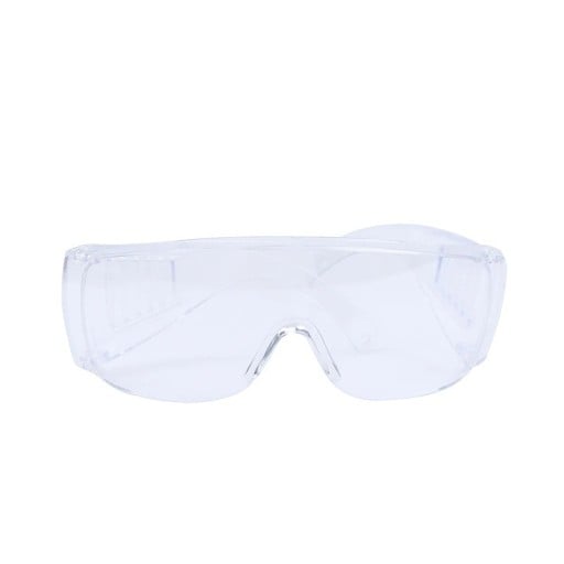 Lunettes de protection dentaires en plastique transparent pour le blanchiment des dents et le travail avec la lumière UV durcissante Protection