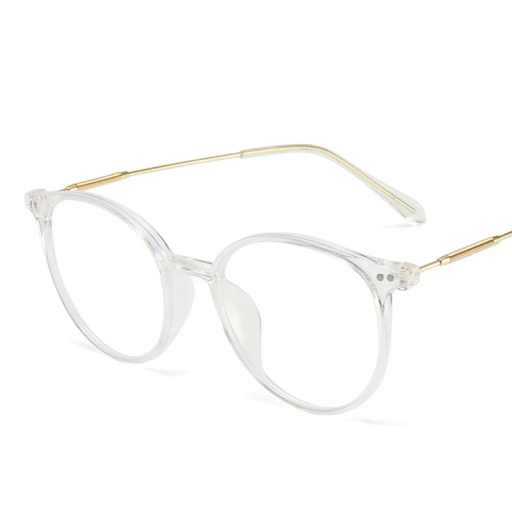 Lunettes de protection des yeux avec filtre de lumière bleue Lentilles de lunettes claires Élégantes Contre la fatigue oculaire Travail sur ordinateur Appareils mobiles