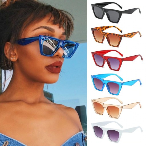 Lunettes de soleil carrées pour femmes A2292