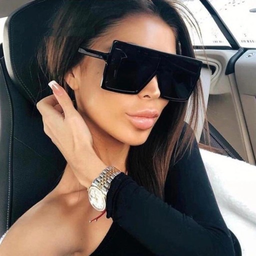 Lunettes de soleil carrées pour femmes E1268