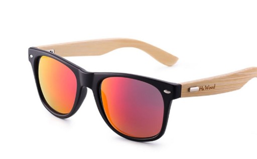 Lunettes de soleil en bois pour enfants J583