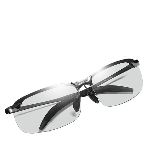 Lunettes de soleil photochromiques Lunettes de soleil polarisées pour hommes Lunettes de soleil pour la vision diurne et nocturne Lunettes pour conducteurs