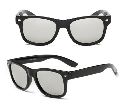 Lunettes de soleil pour garçons avec étui bleu J2536