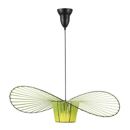 Lustra suspendata moderna diagonala Plafoniera de designer Baza metalica Benzi colorate din poliuretan Soclu E27 compatibil cu LED 120cm lumina alb cald.