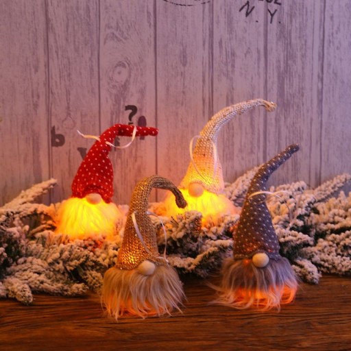 Lutin de Noël lumineux